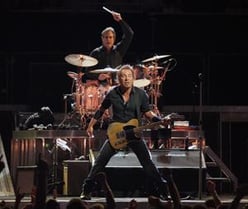 Bruce Springsteen playing in concert by Craig O'Neal
