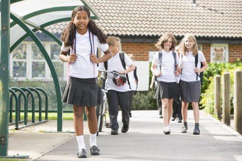 Stock Photo Of SChool Children 