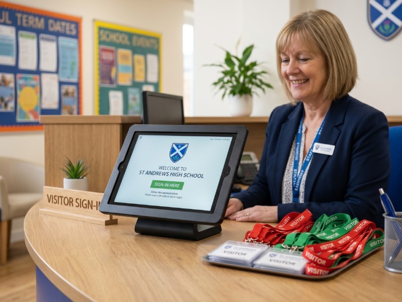 School visitor management systems