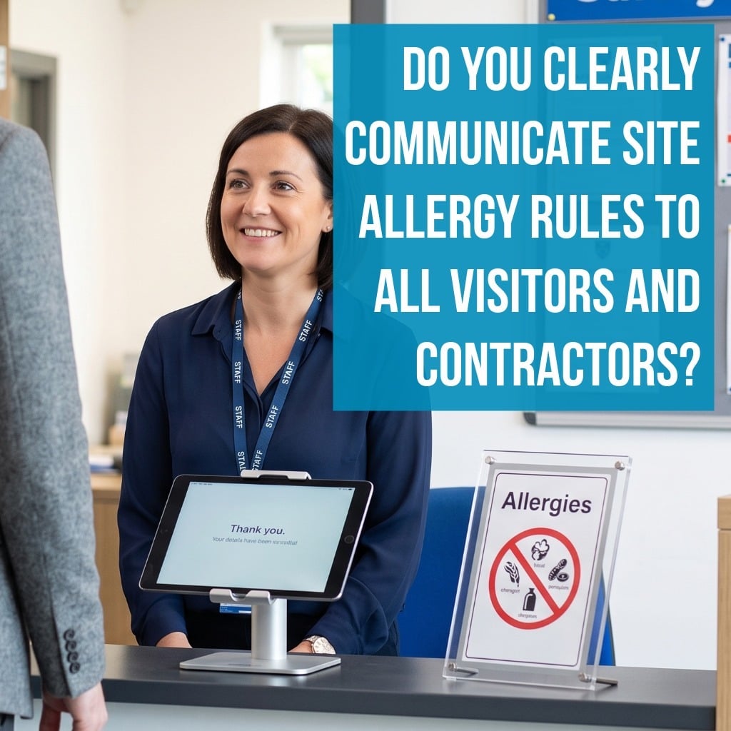 How Visitor Management Supports a Whole-School Allergy Policy
