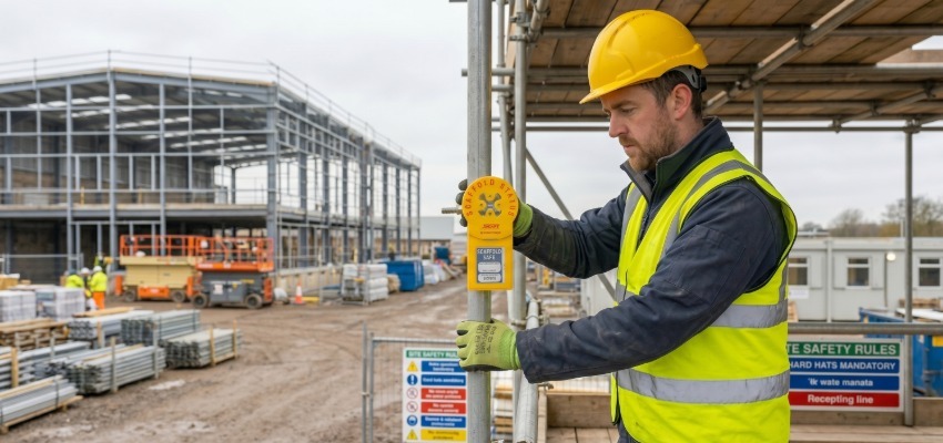 Scaffold Inspection on Site