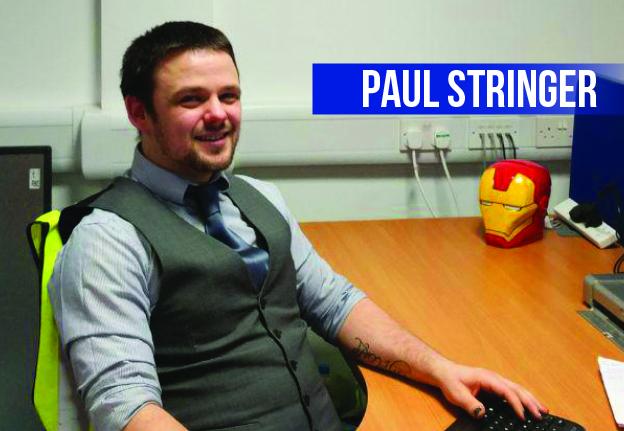 Paul Stringer Wins Employee of the Month January 2018