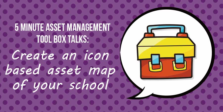 Know exactly where your assets are physically located using an icon based map