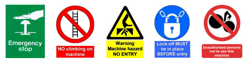 Signage's Role in Waste Industry Machinery Safety