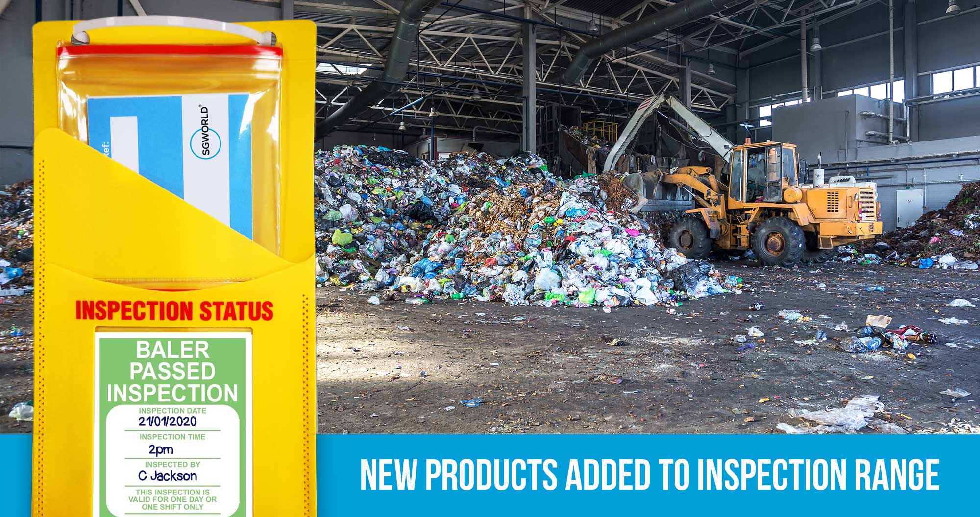 New Pre-Use Inspection Products Targeted at Waste and Recycling